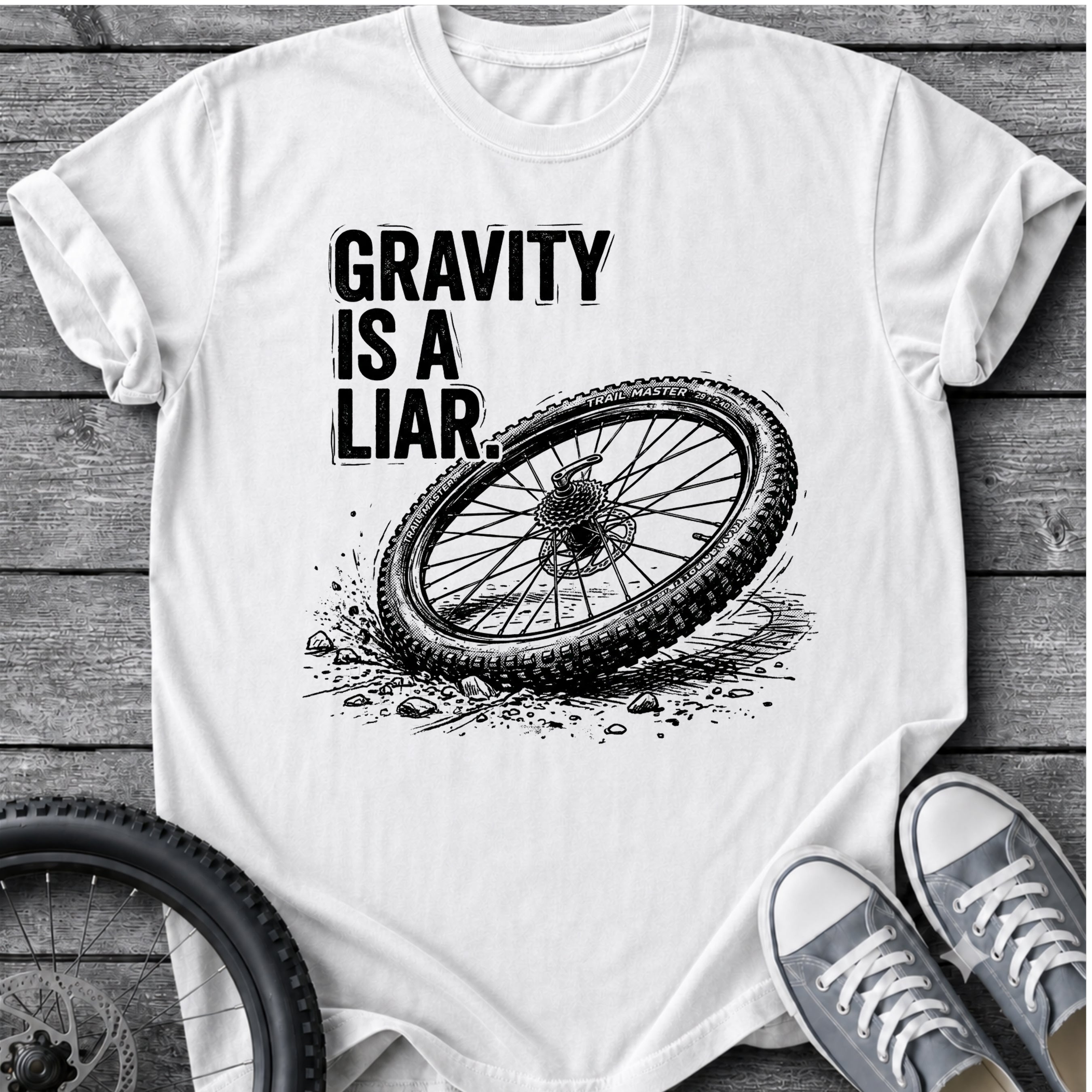 Gravity Is A Liar  T-Shirt