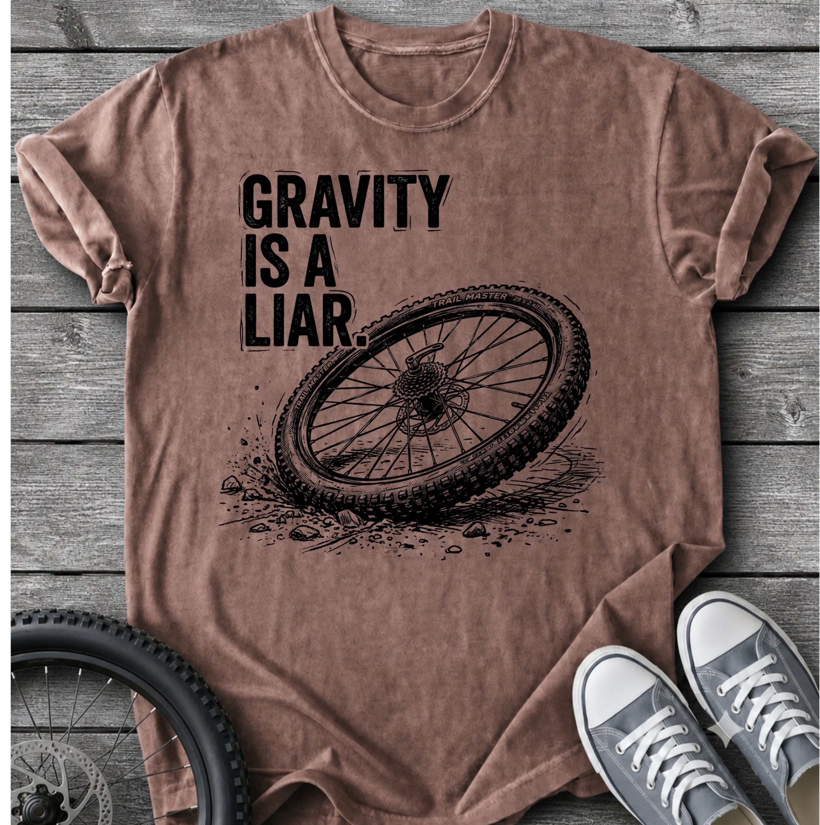 Gravity Is A Liar  T-Shirt