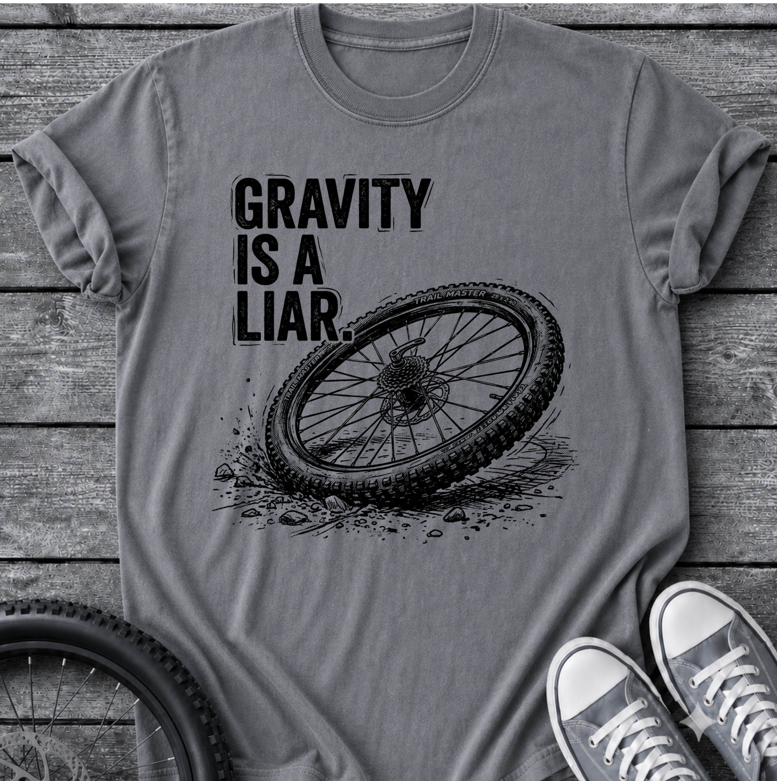 Gravity Is A Liar  T-Shirt