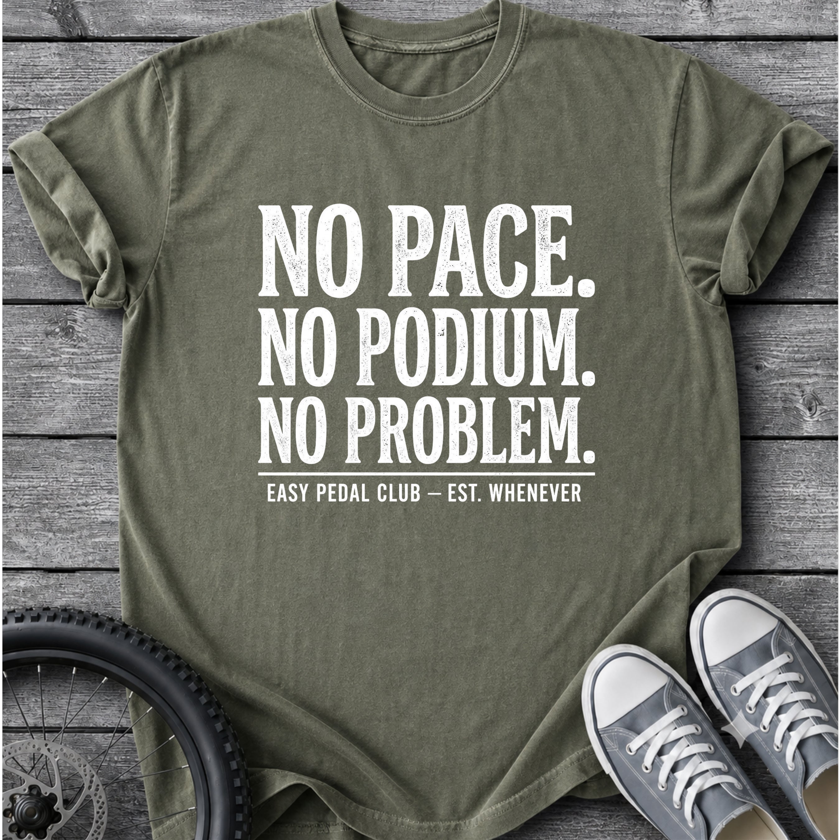 No Pace No Podium  T-Shirt