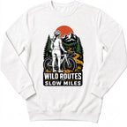 Wild Routes Slow Miles Sweatshirt