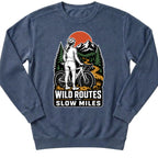 Wild Routes Slow Miles Sweatshirt