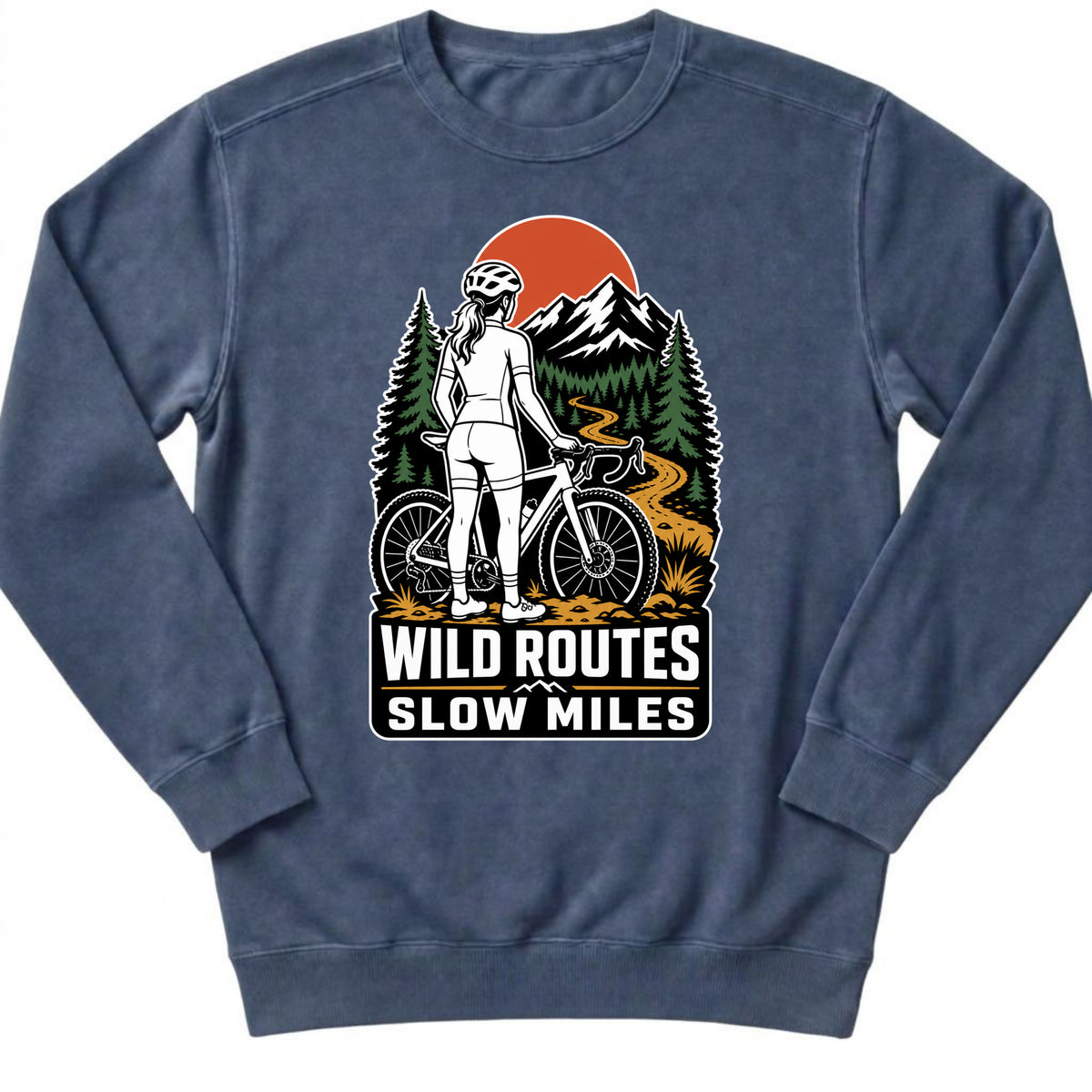 Wild Routes Slow Miles Sweatshirt