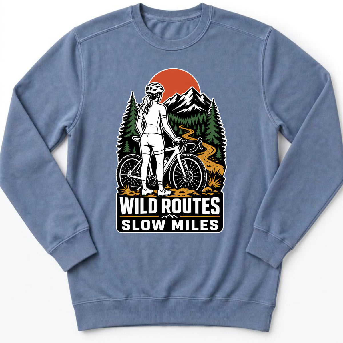 Wild Routes Slow Miles Sweatshirt