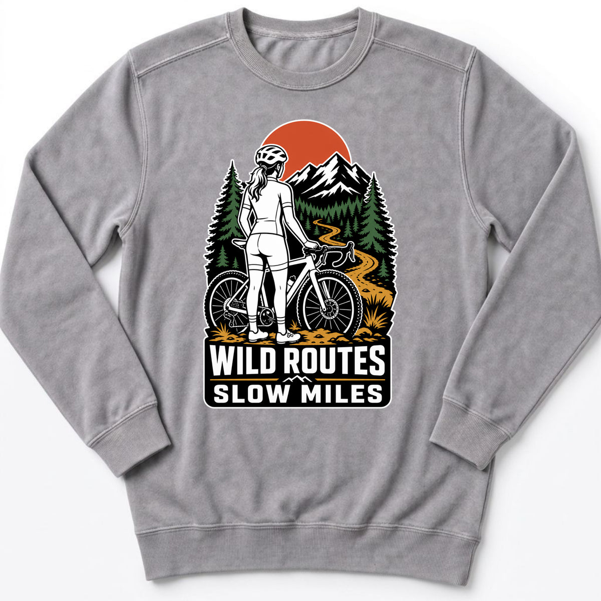 Wild Routes Slow Miles Sweatshirt
