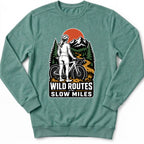 Wild Routes Slow Miles Sweatshirt