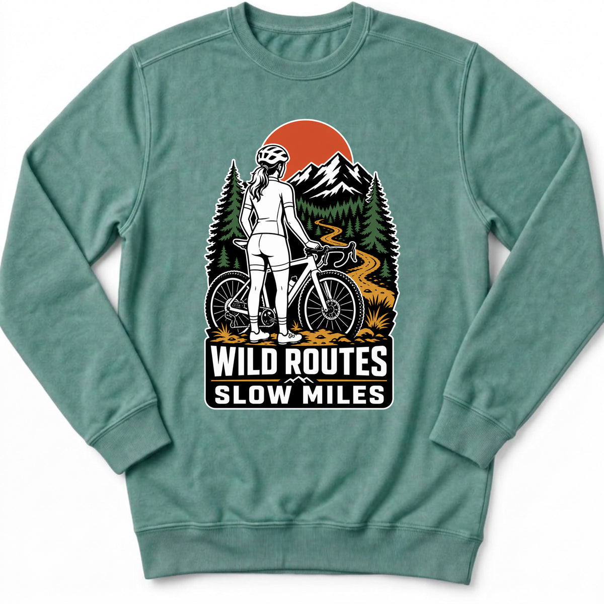 Wild Routes Slow Miles Sweatshirt