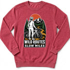 Wild Routes Slow Miles Sweatshirt
