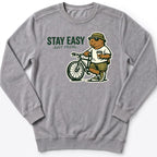 Stay Easy Just Pedal Sweatshirt