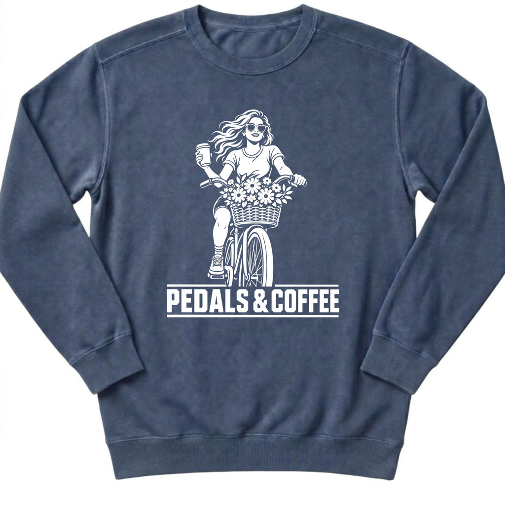Pedals And Coffee Sweatshirt