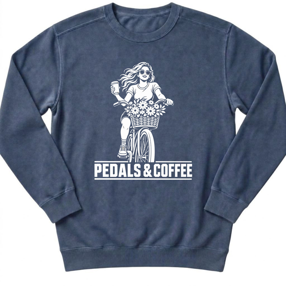 Pedals And Coffee Sweatshirt