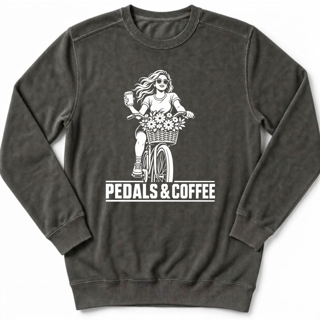 Pedals And Coffee Sweatshirt