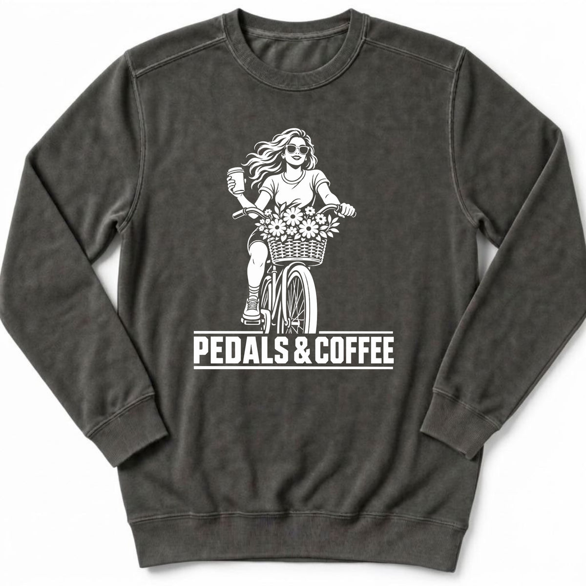 Pedals And Coffee Sweatshirt