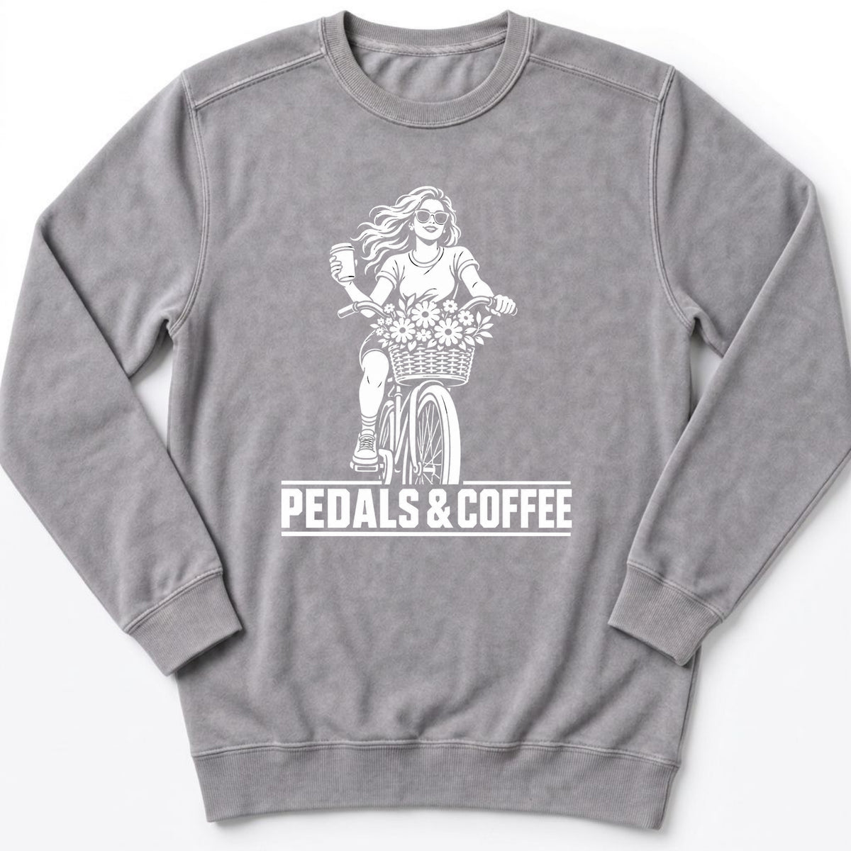 Pedals And Coffee Sweatshirt