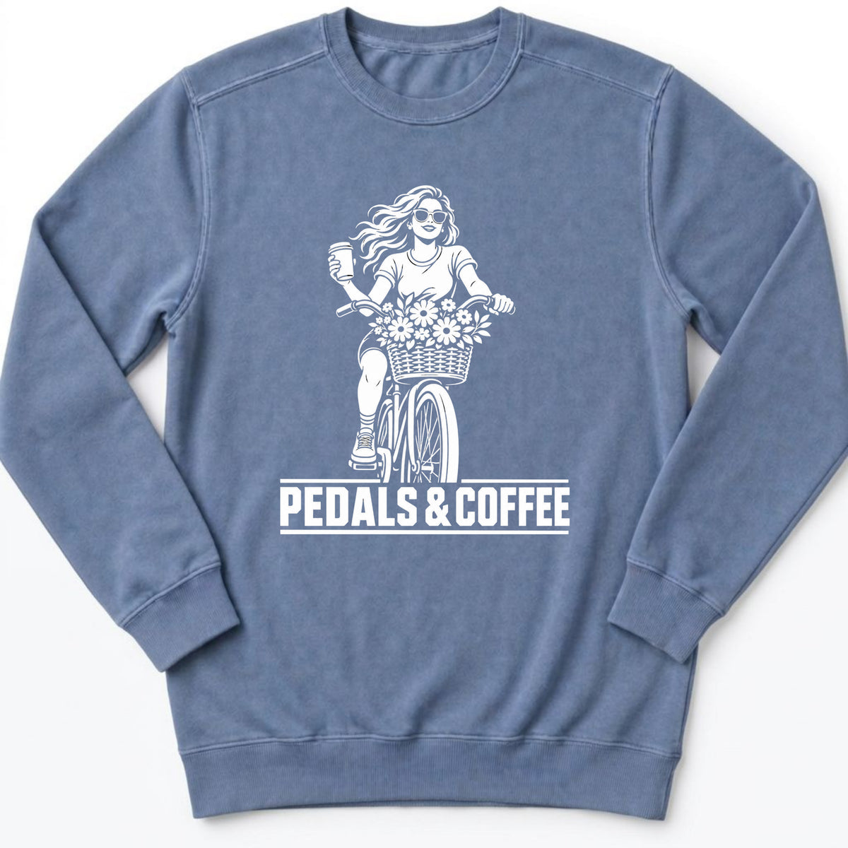 Pedals And Coffee Sweatshirt