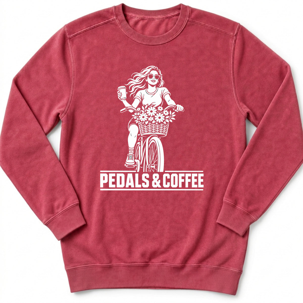 Pedals And Coffee Sweatshirt
