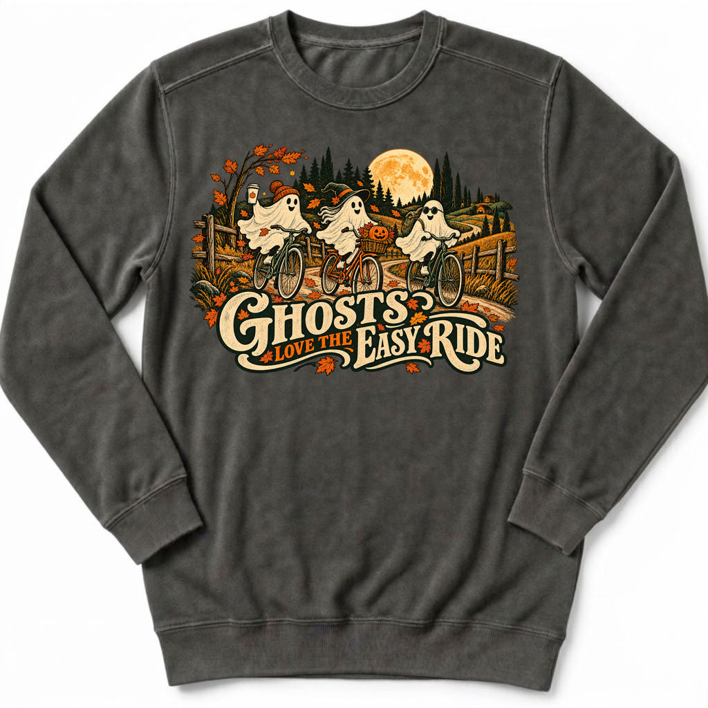 Ghosts Love Easy Ride Sweatshirt