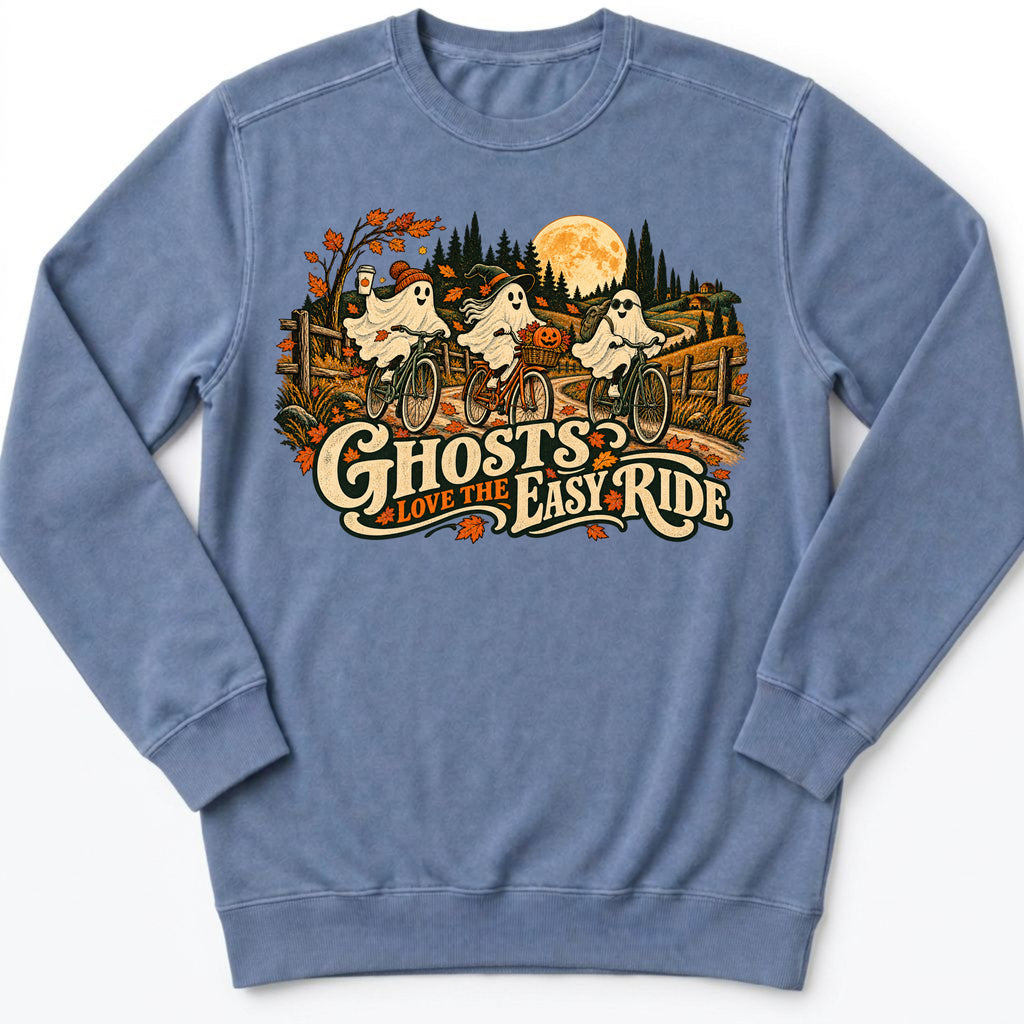 Ghosts Love Easy Ride Sweatshirt