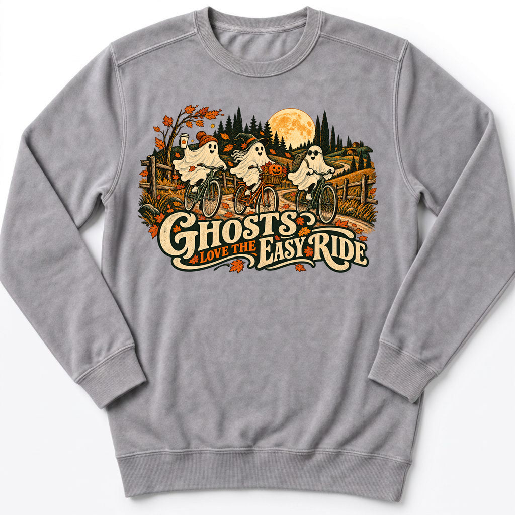 Ghosts Love Easy Ride Sweatshirt