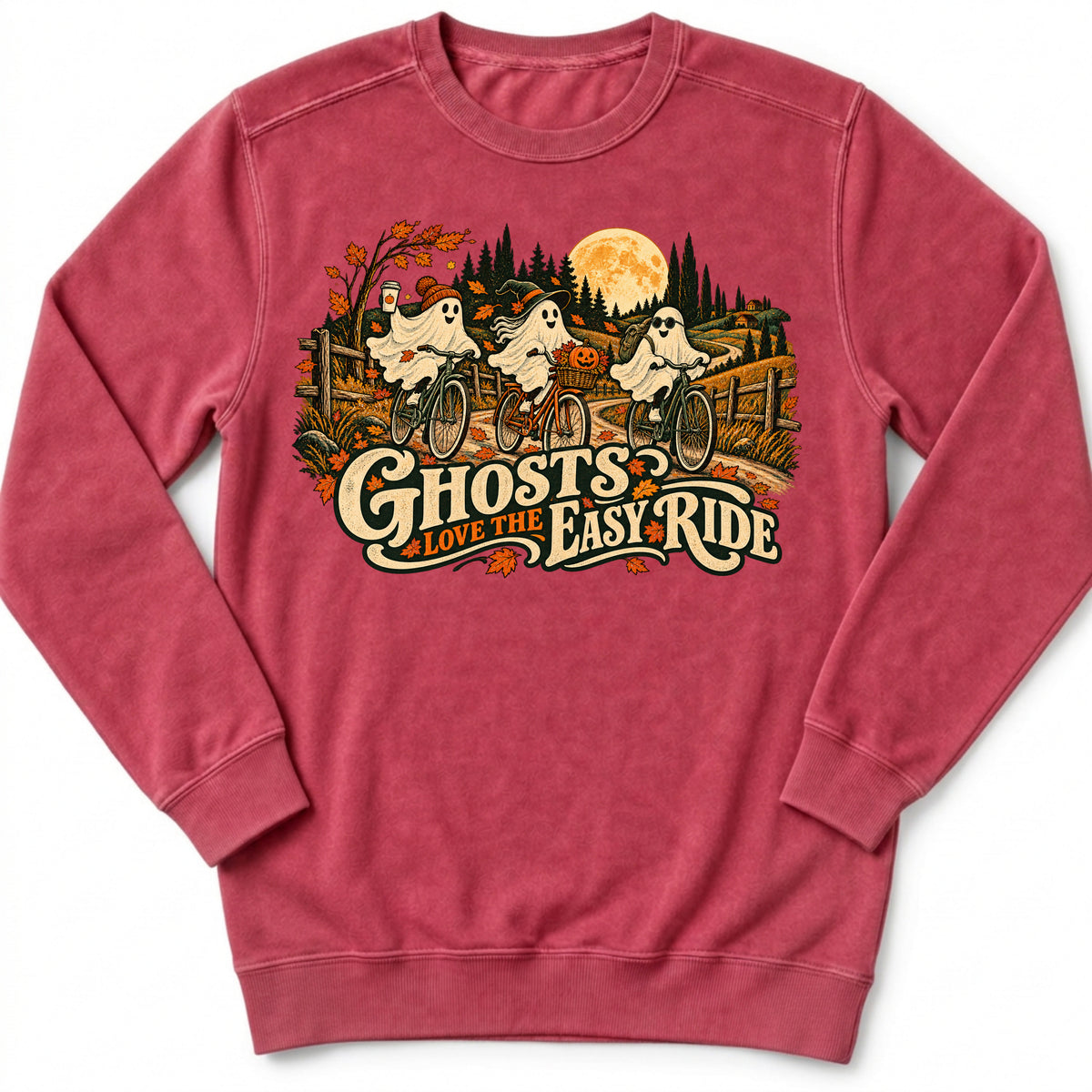 Ghosts Love Easy Ride Sweatshirt