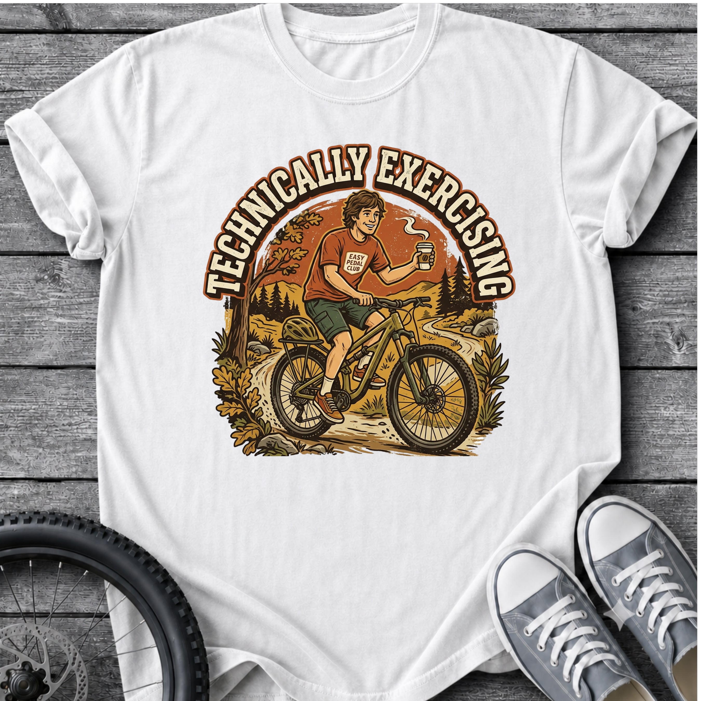 Technicaly Exercising T-Shirt