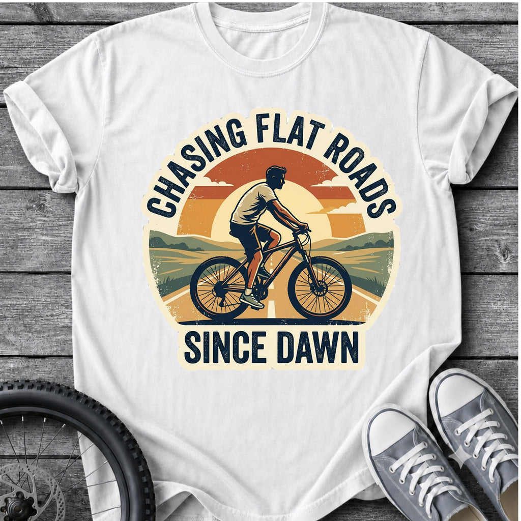 Chasing Flat Roads  T-Shirt