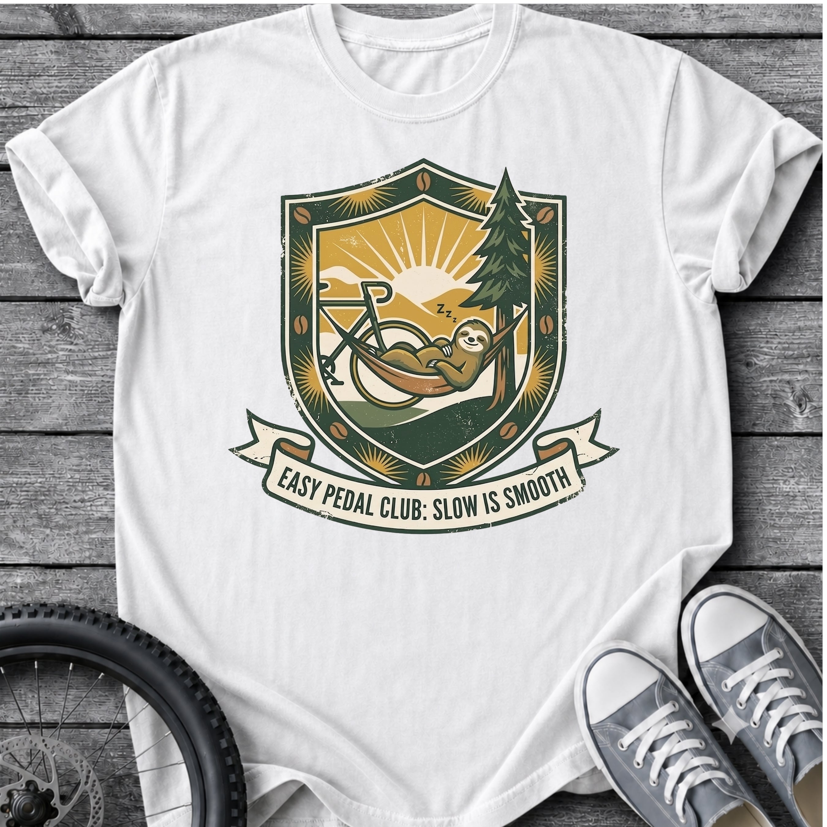 Sloth On Hammock T-Shirt