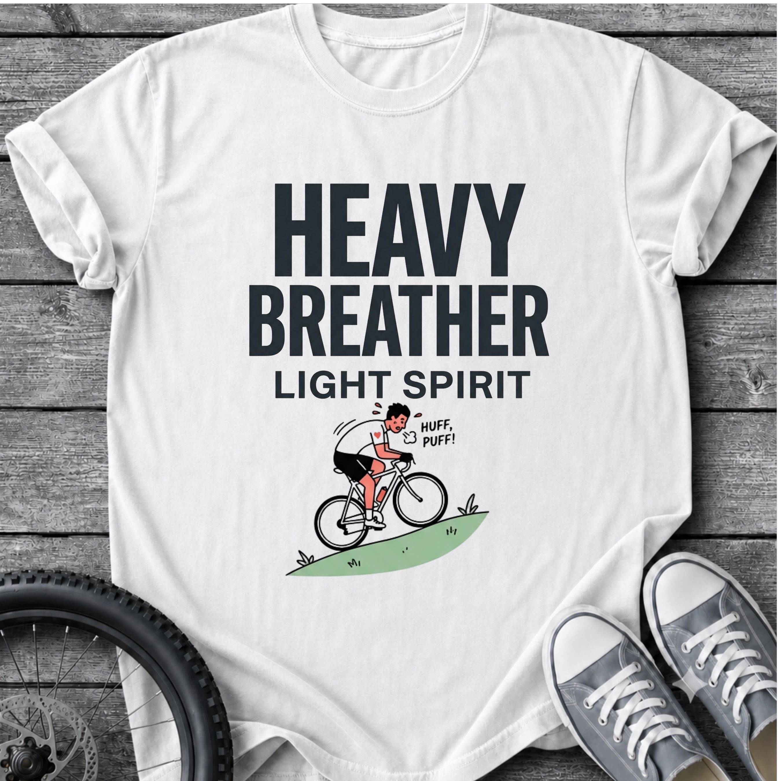 Heavy Breather Light Spirit T-Shirt