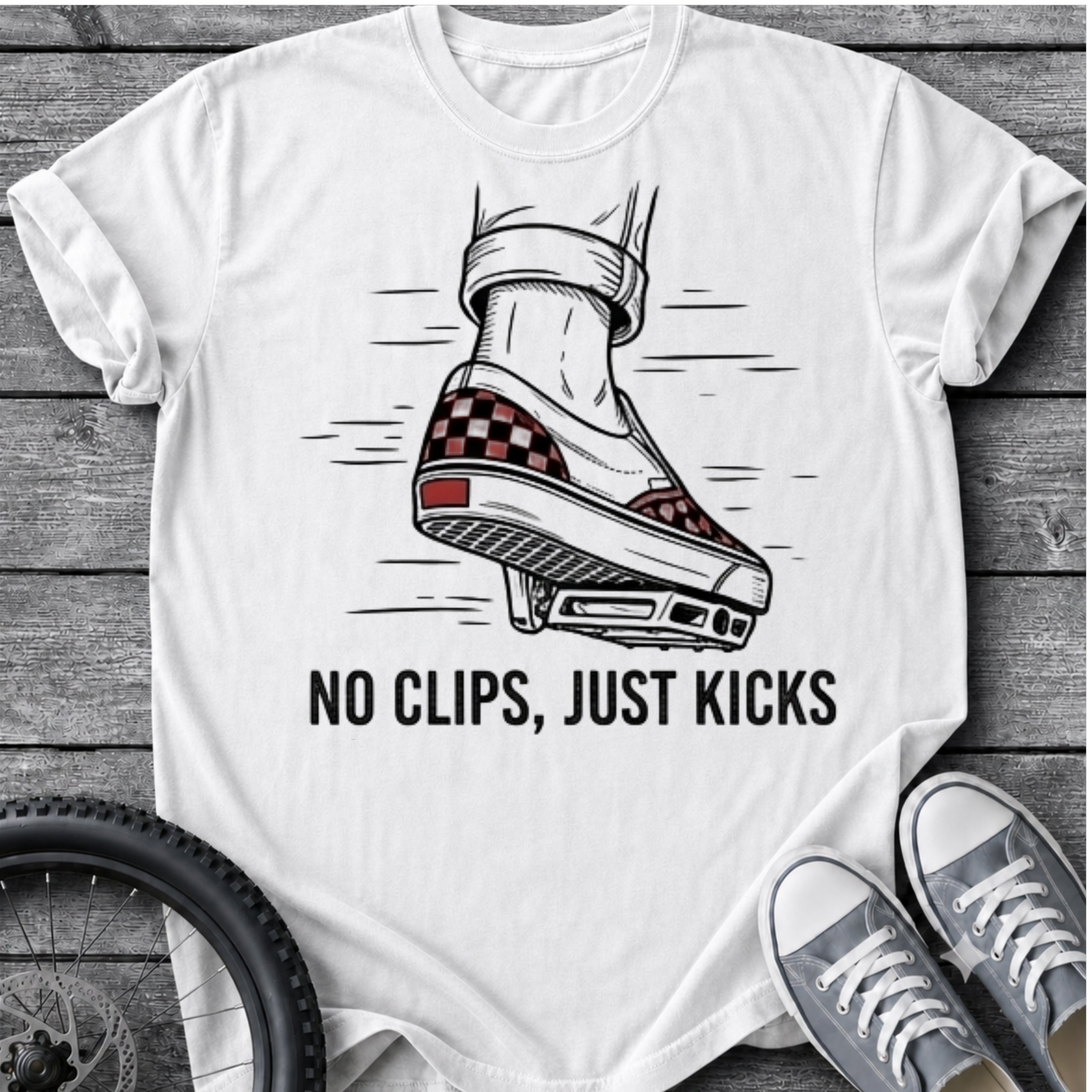 No Clips Just Kicks T-Shirt