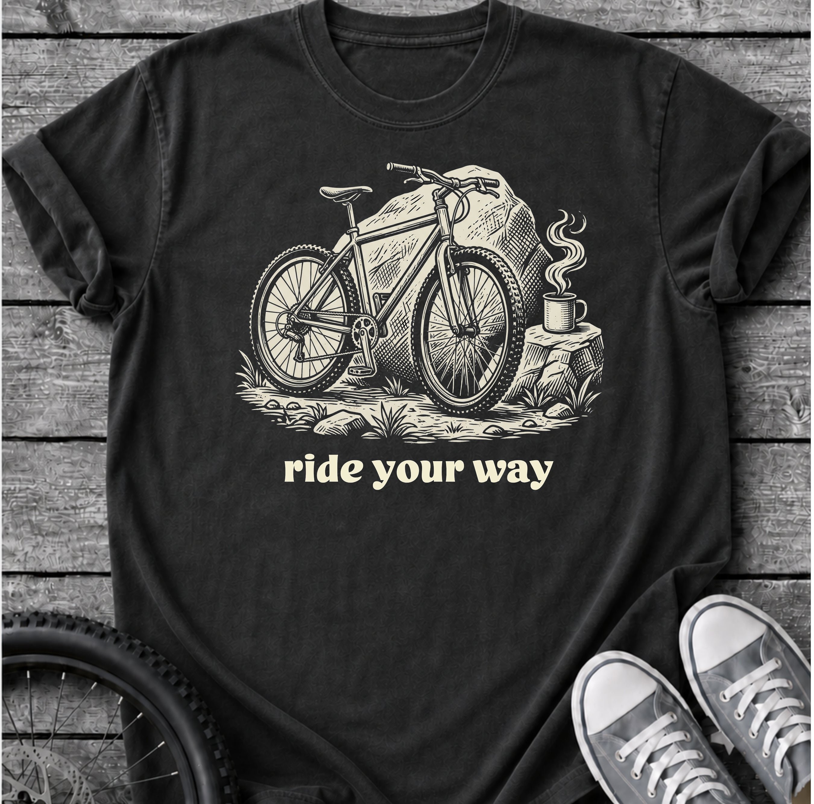 Ride Your Way - Natural T-Shirt