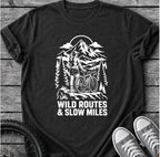 Wild Routes Slow Miles T-Shirt