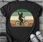 Yeti On A Bike T-Shirt