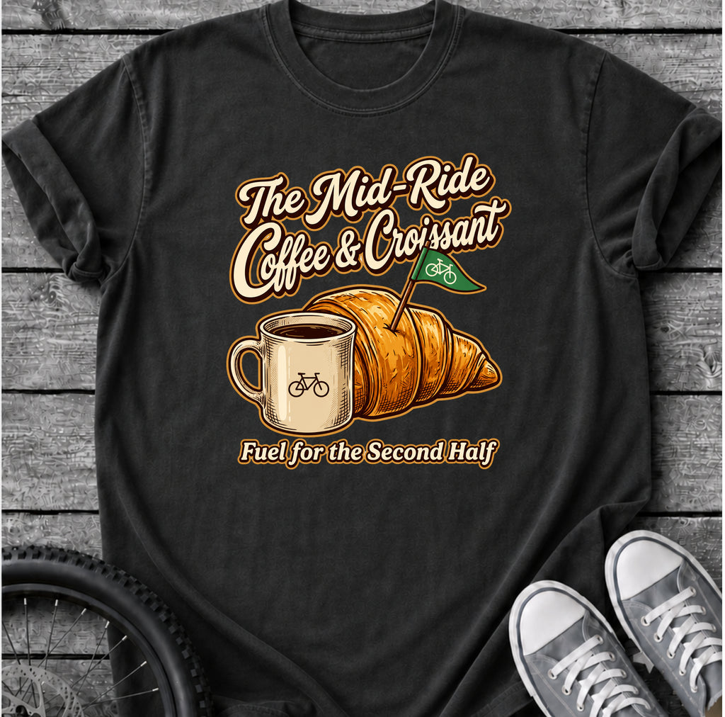 Coffee And Croissant T-Shirt