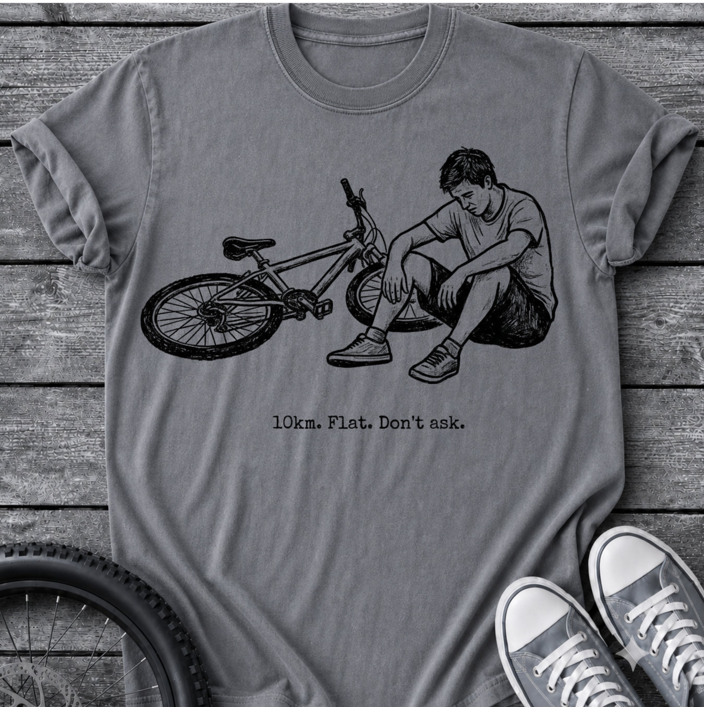 10k Flat T-Shirt