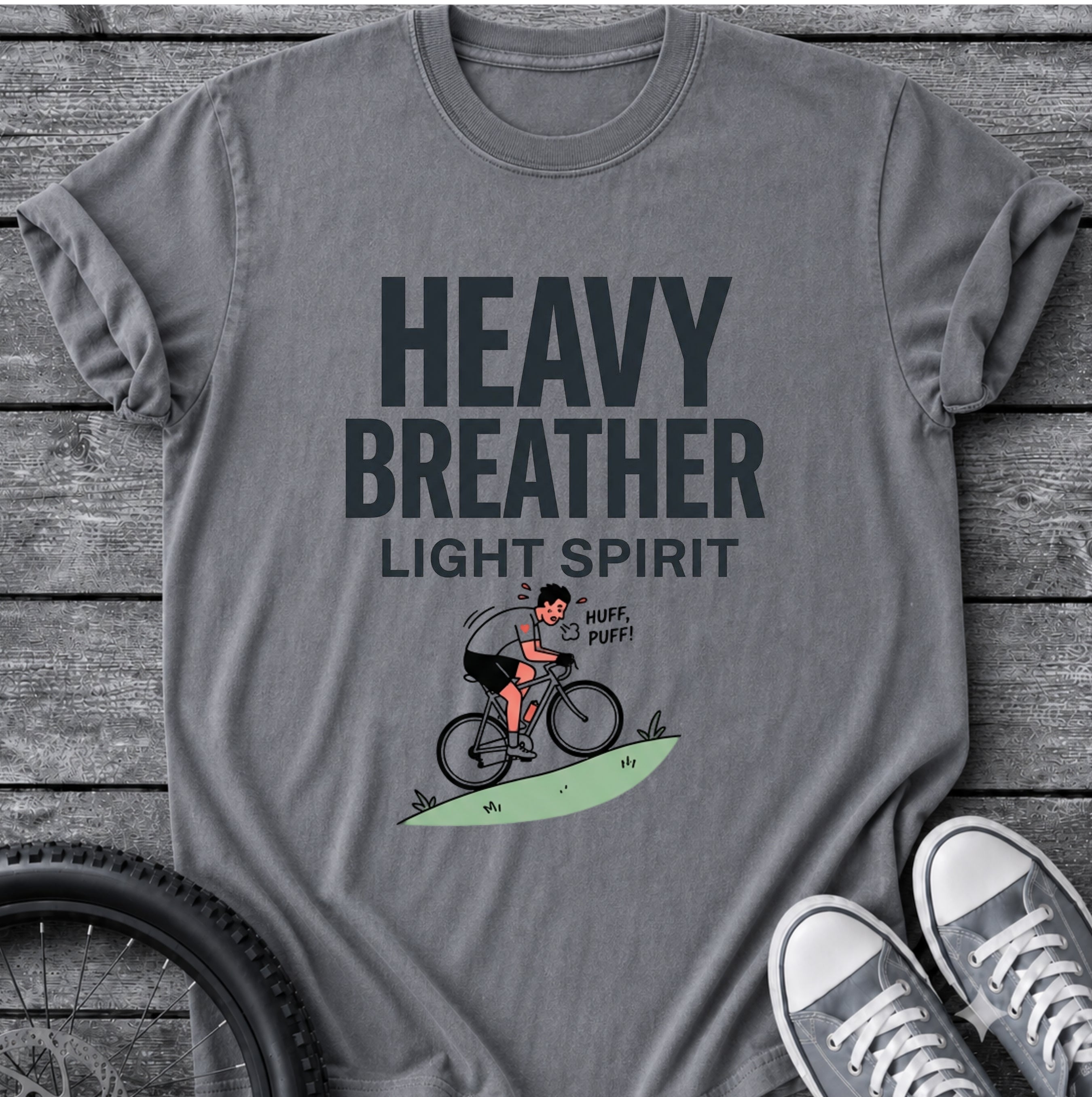 Heavy Breather Light Spirit T-Shirt
