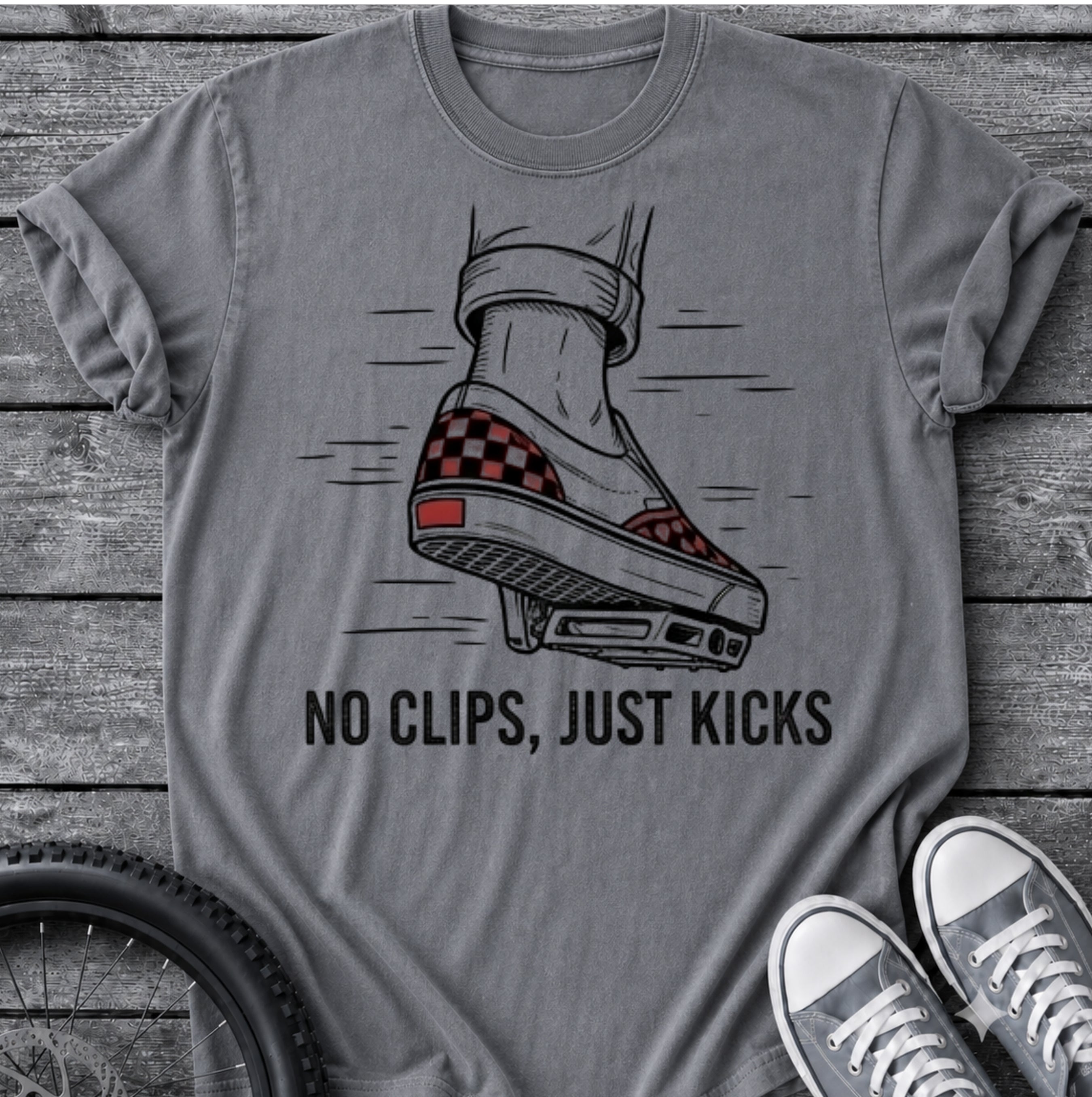 No Clips Just Kicks T-Shirt