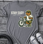 Stay Easy Just Pedal T-Shirt