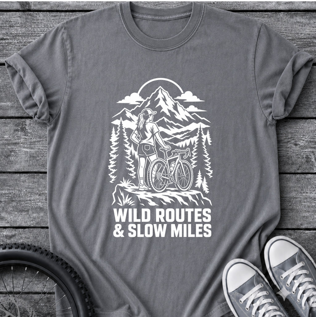 Wild Routes Slow Miles T-Shirt