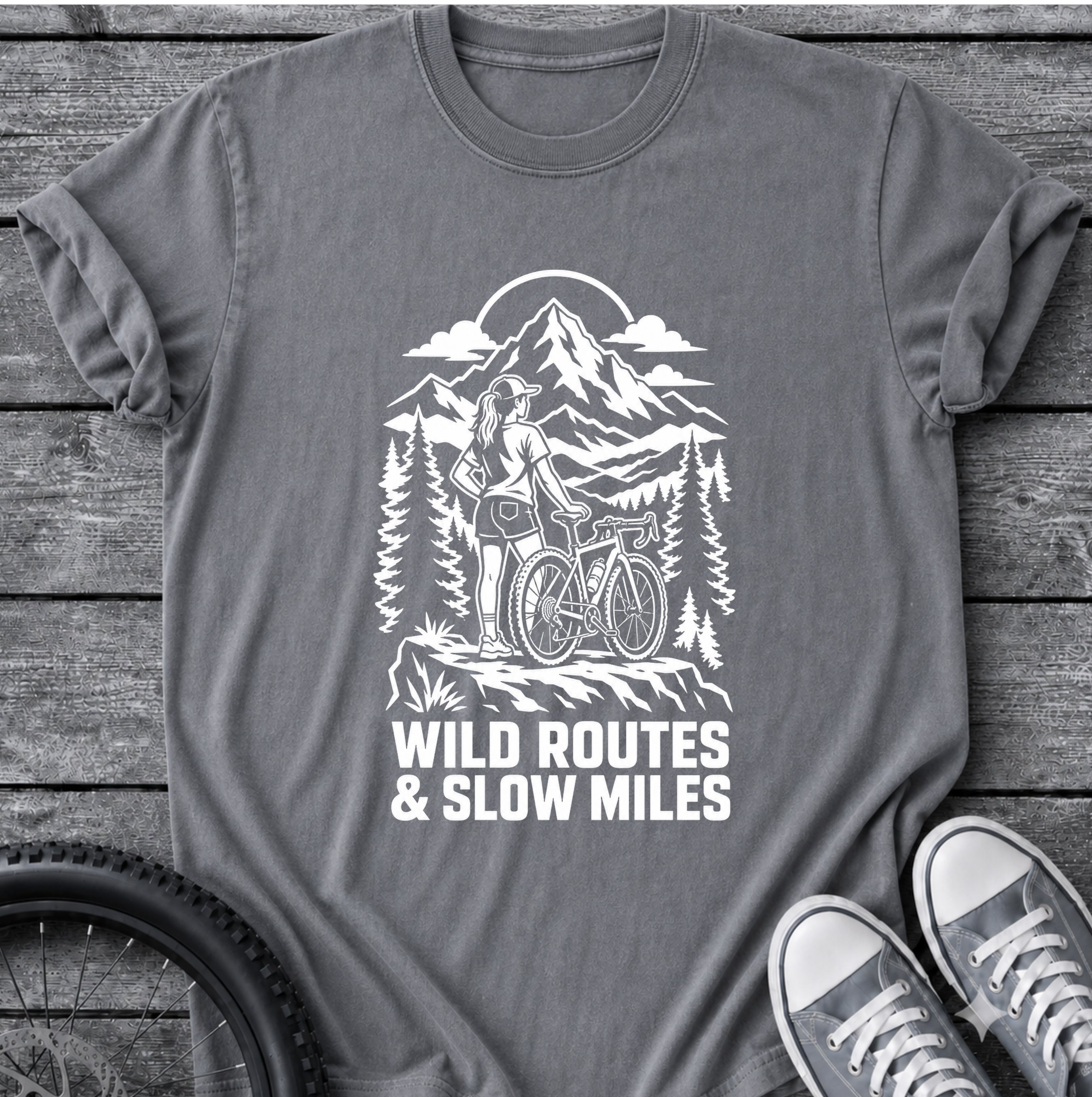 Wild Routes Slow Miles T-Shirt
