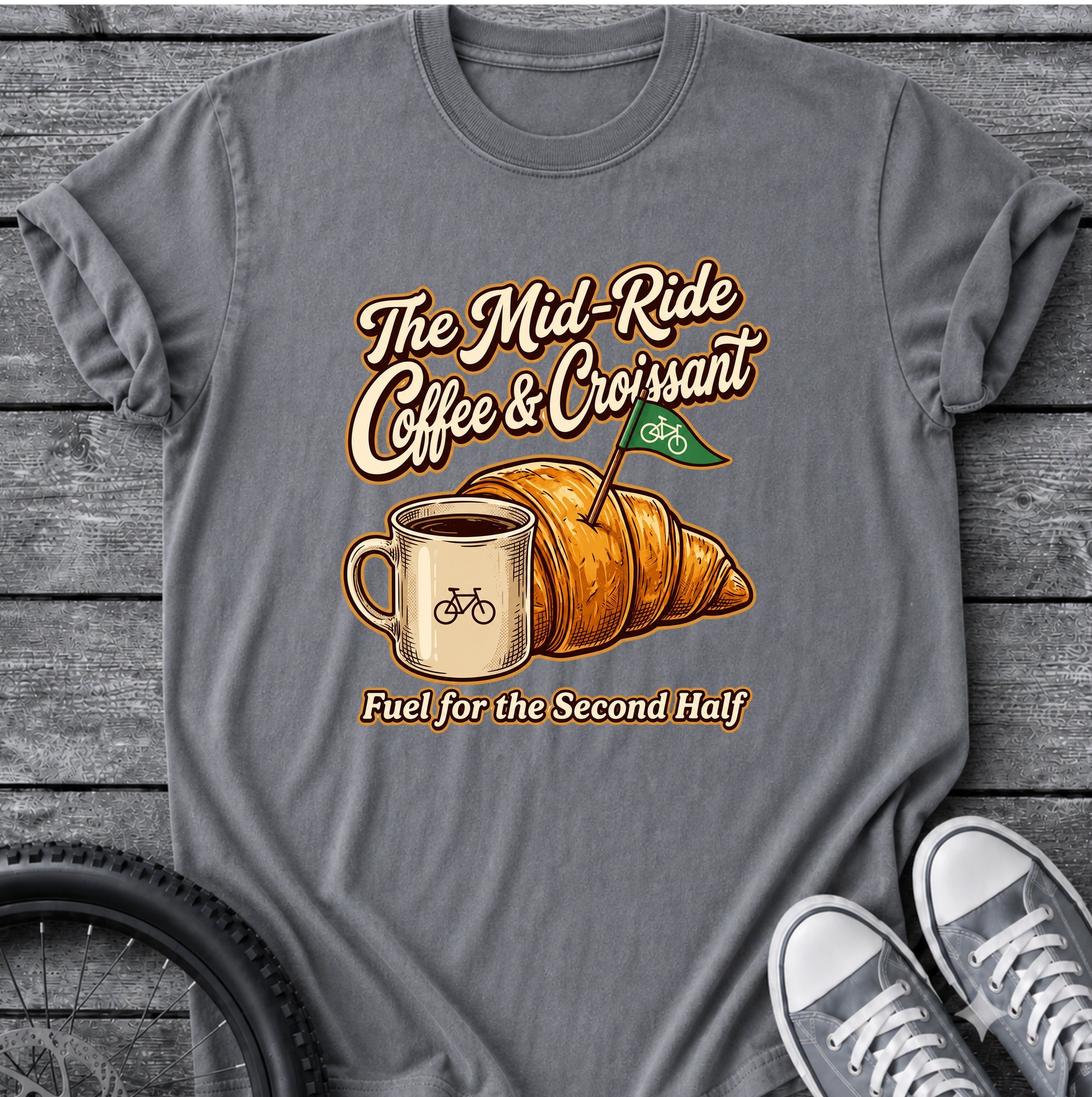 Coffee And Croissant T-Shirt
