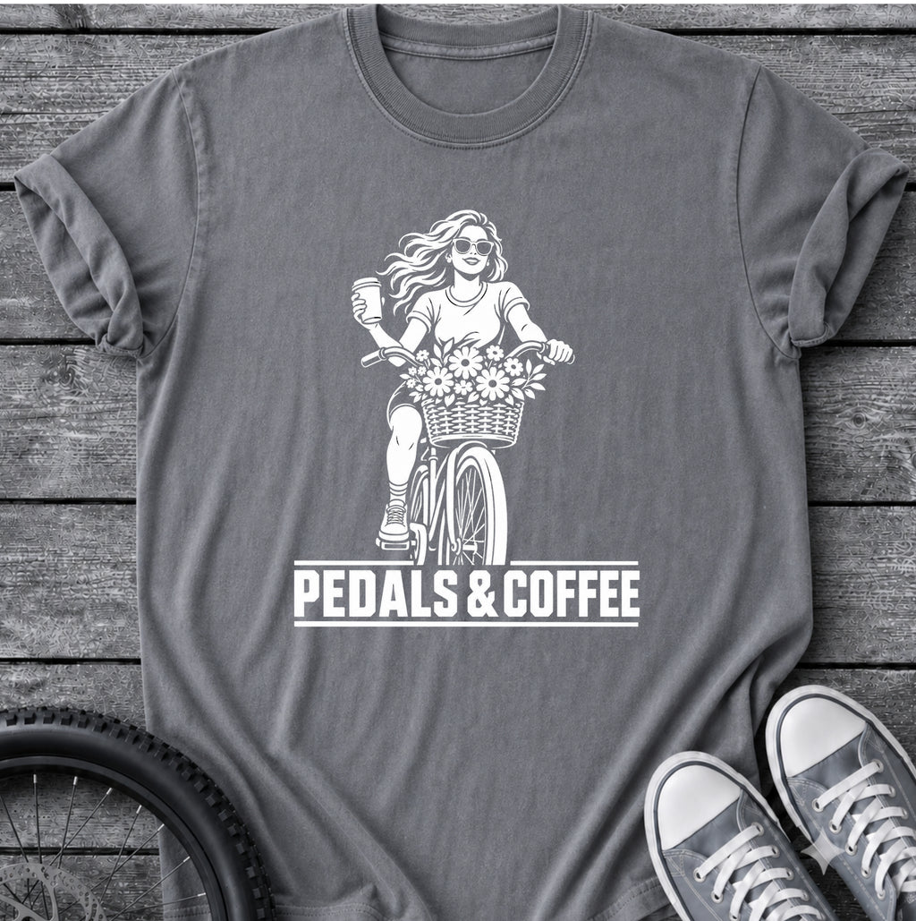 Pedals and Coffee T-Shirt