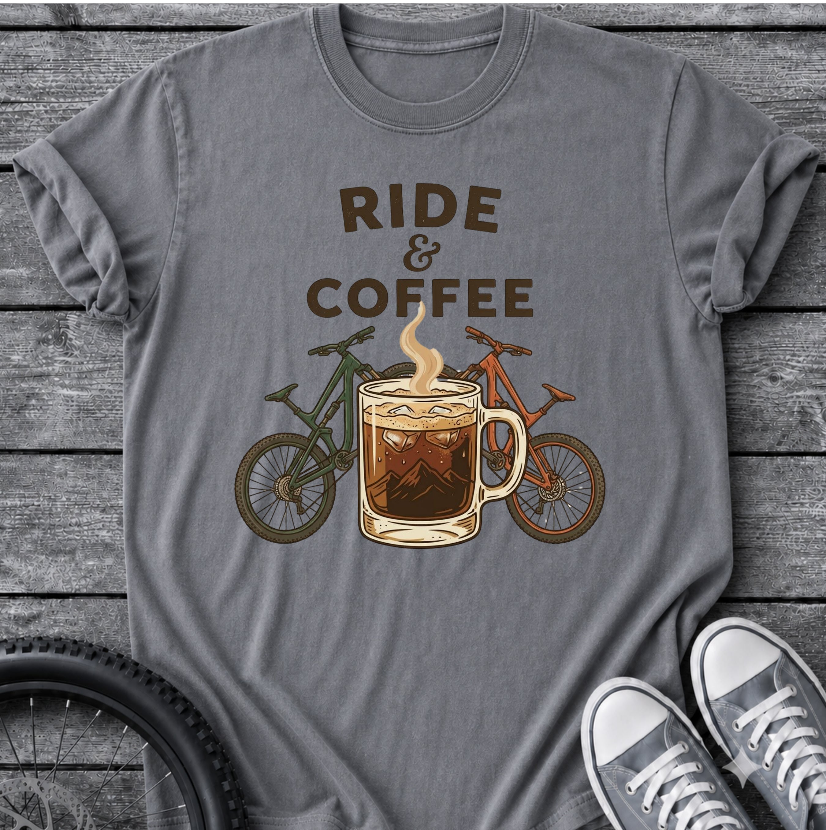 Ride & Coffee T-Shirt