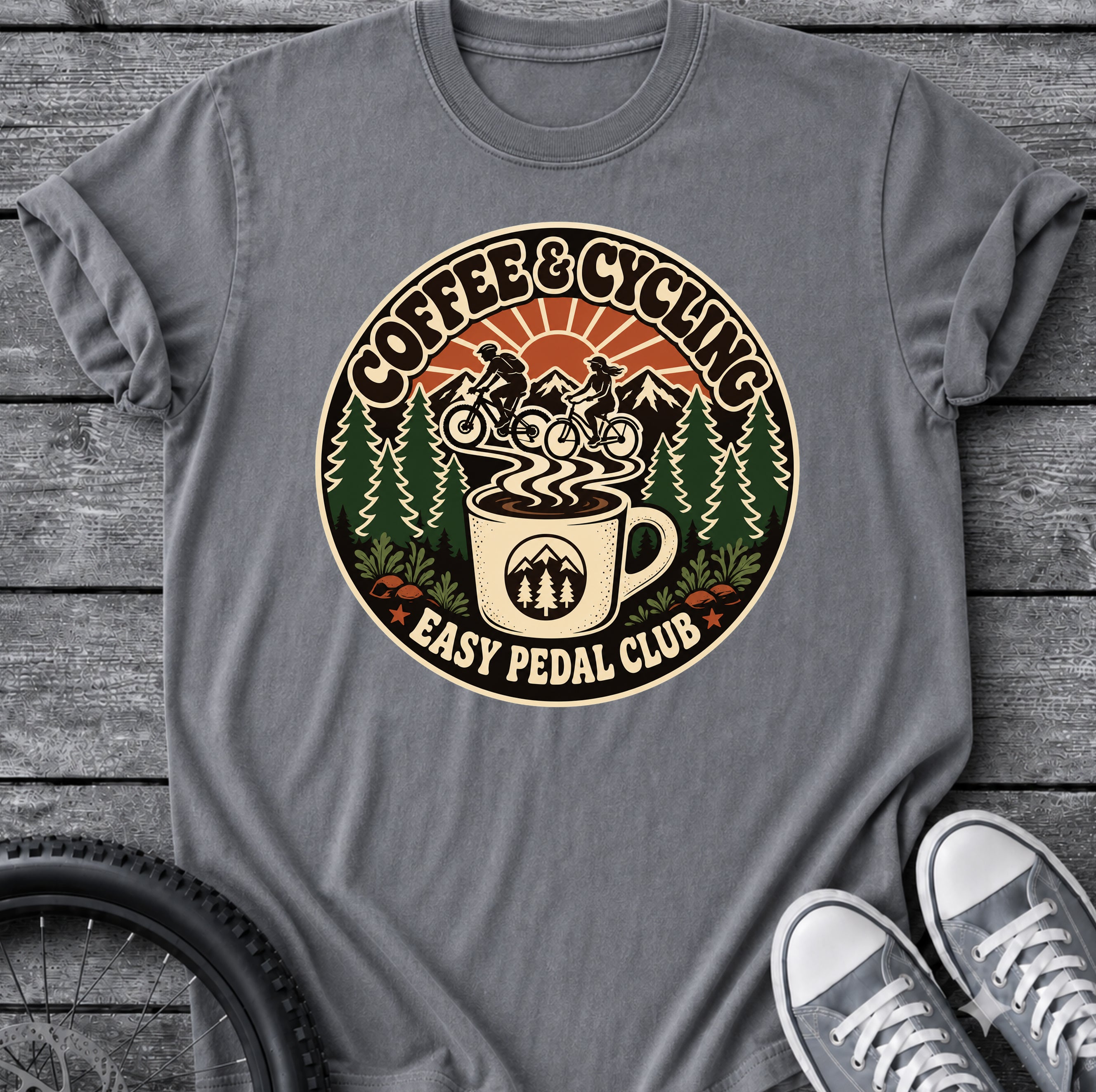 Coffee & Cycling T-Shirt