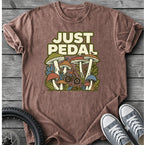 Just Pedal - Mushroom T-Shirt