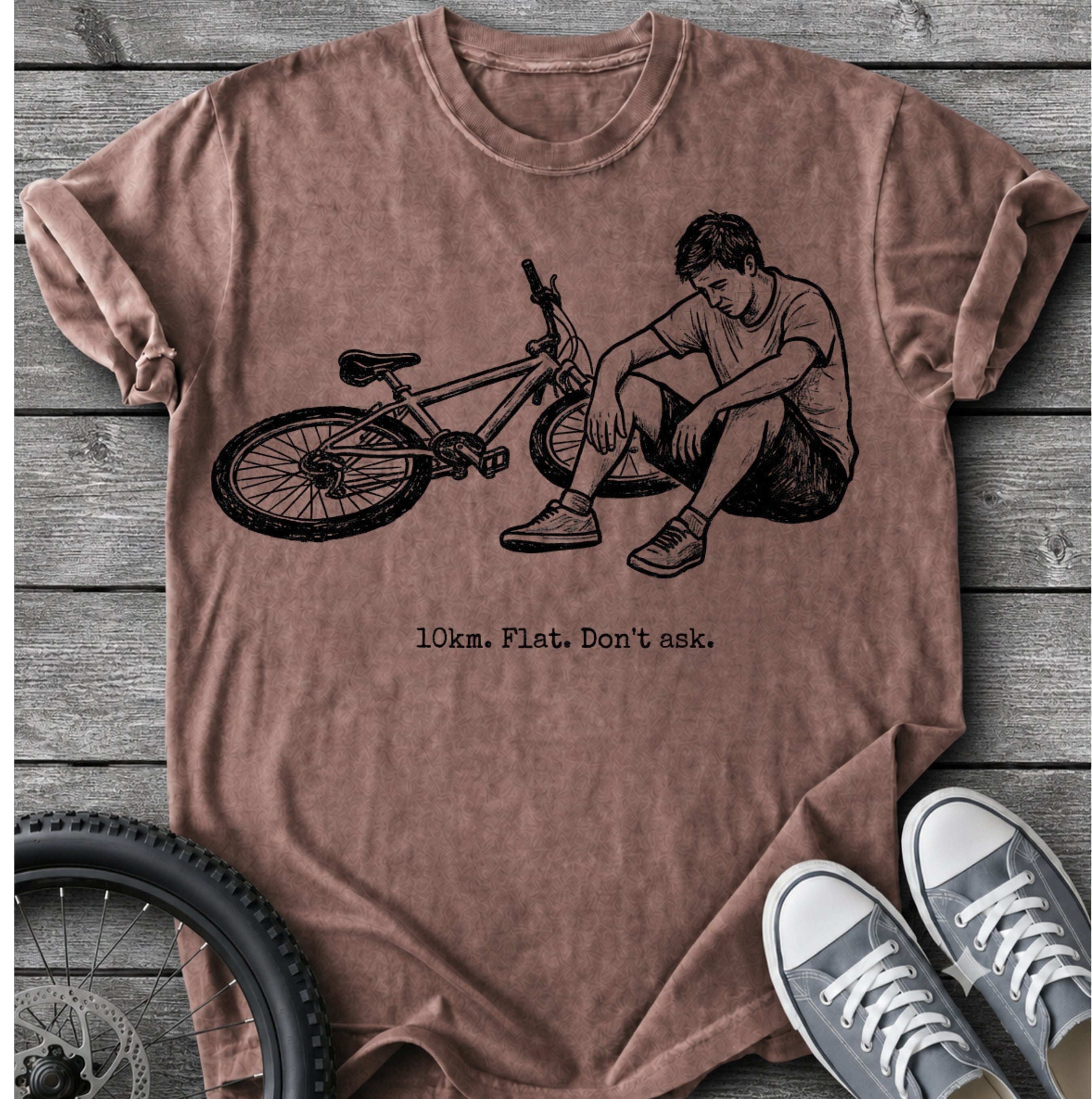 10k Flat T-Shirt