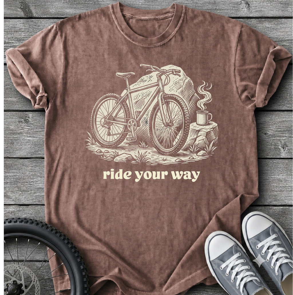 Ride Your Way - Natural T-Shirt