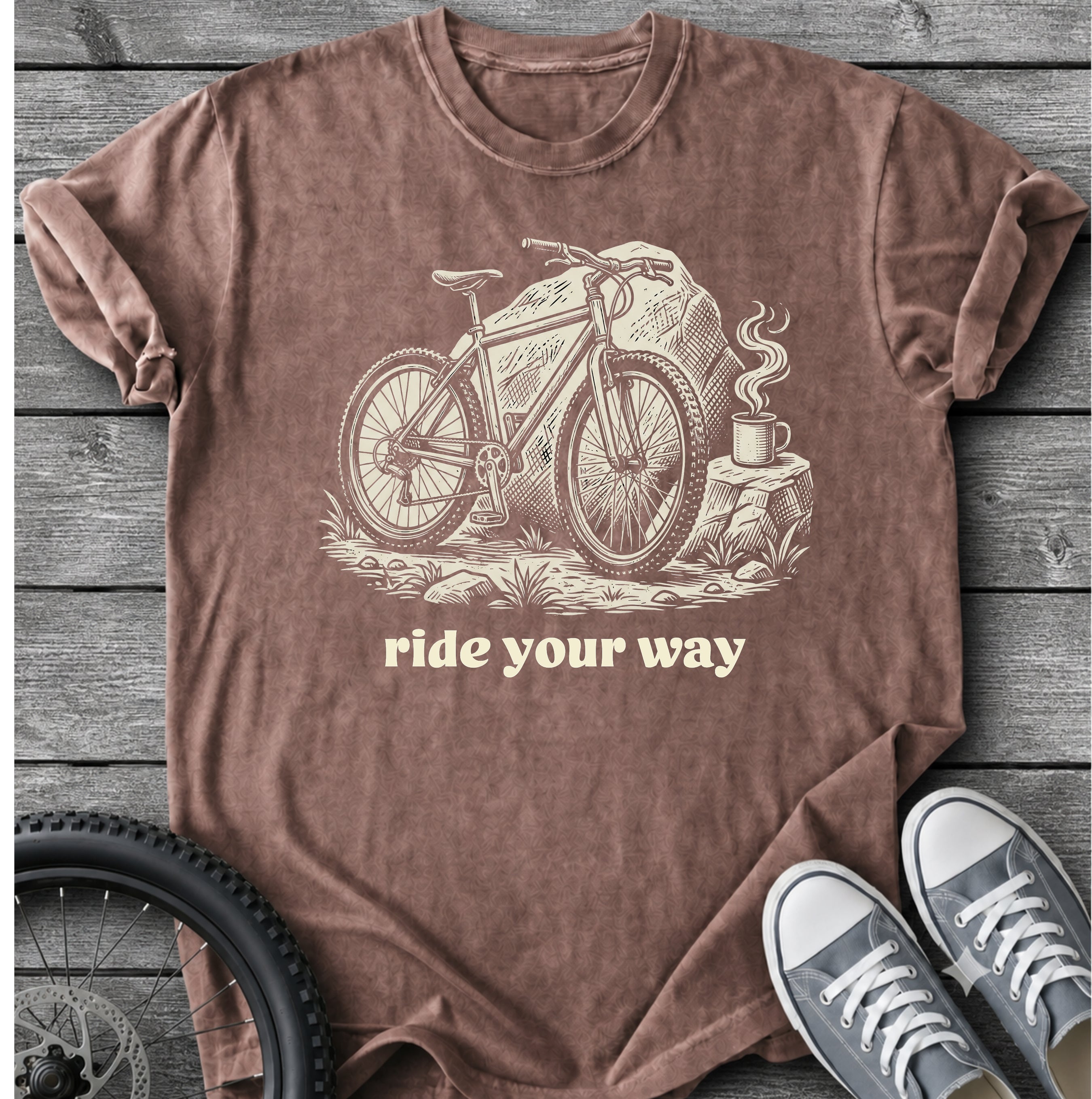 Ride Your Way - Natural T-Shirt