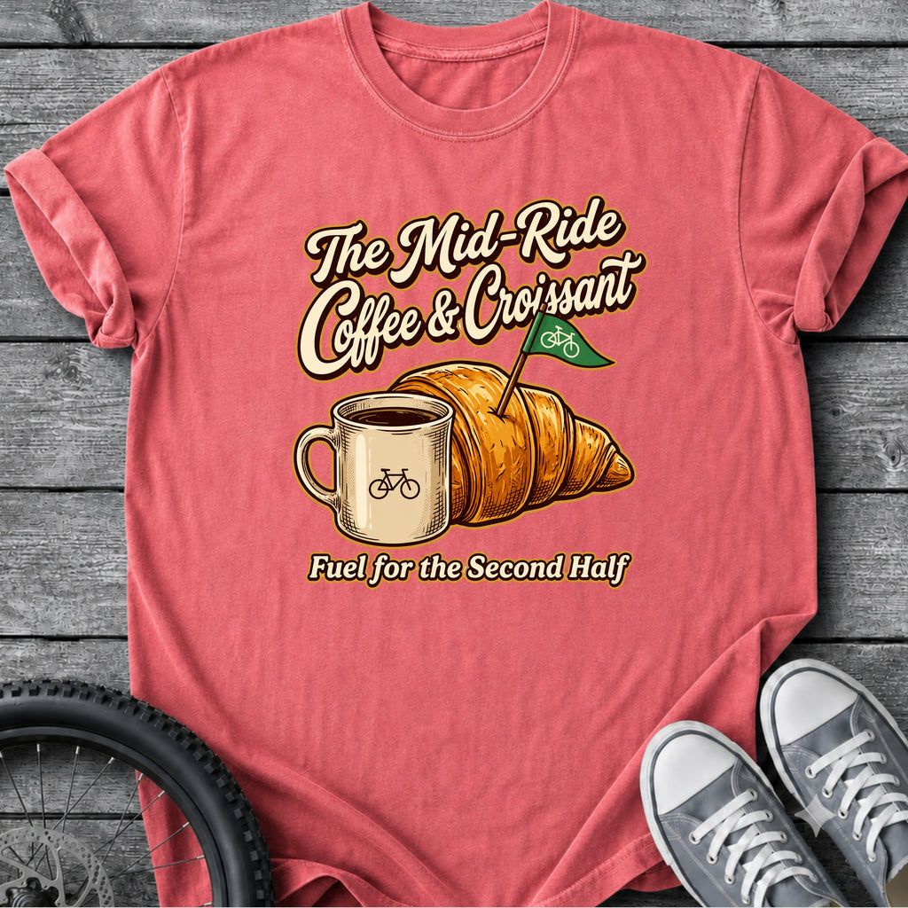 Coffee And Croissant T-Shirt