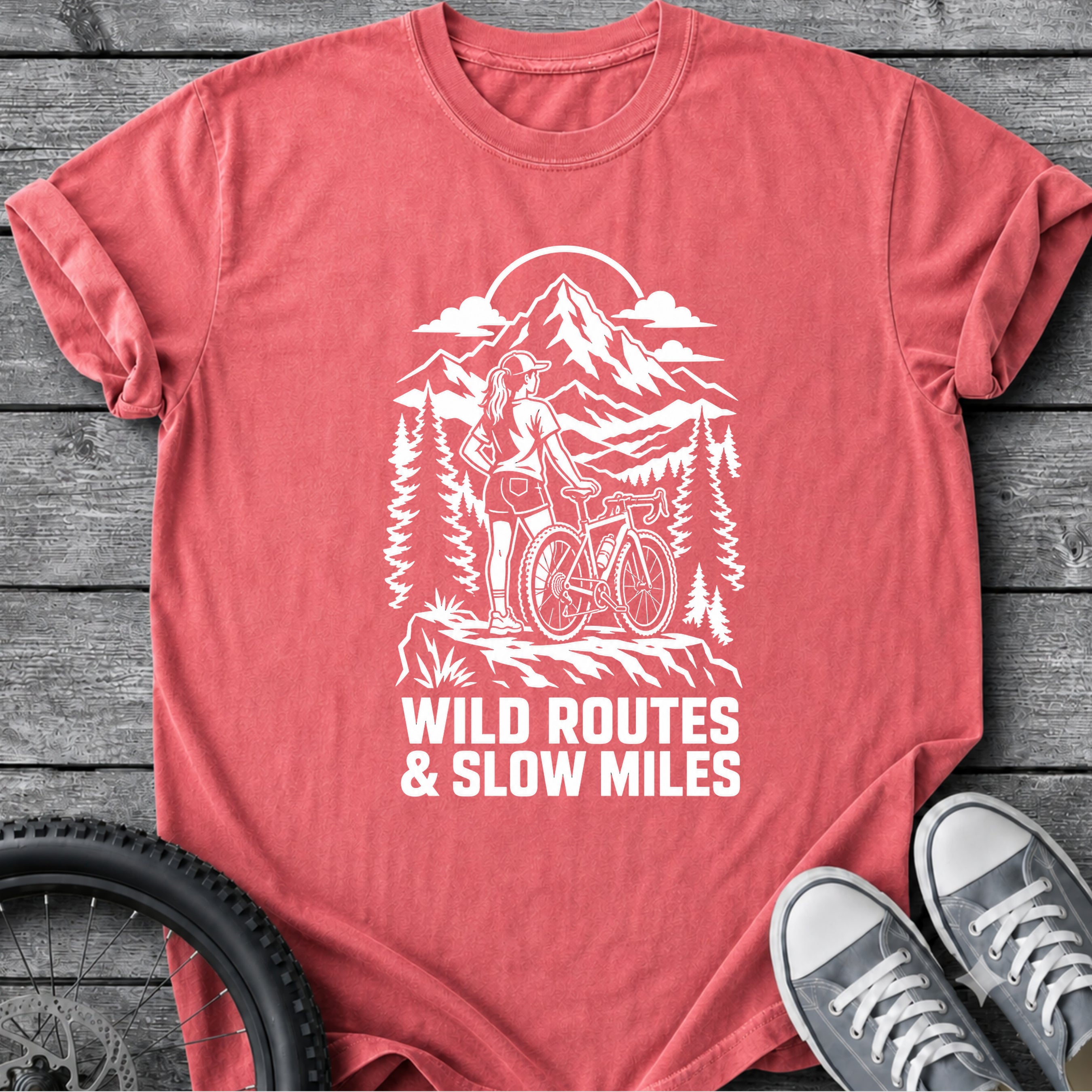 Wild Routes Slow Miles T-Shirt