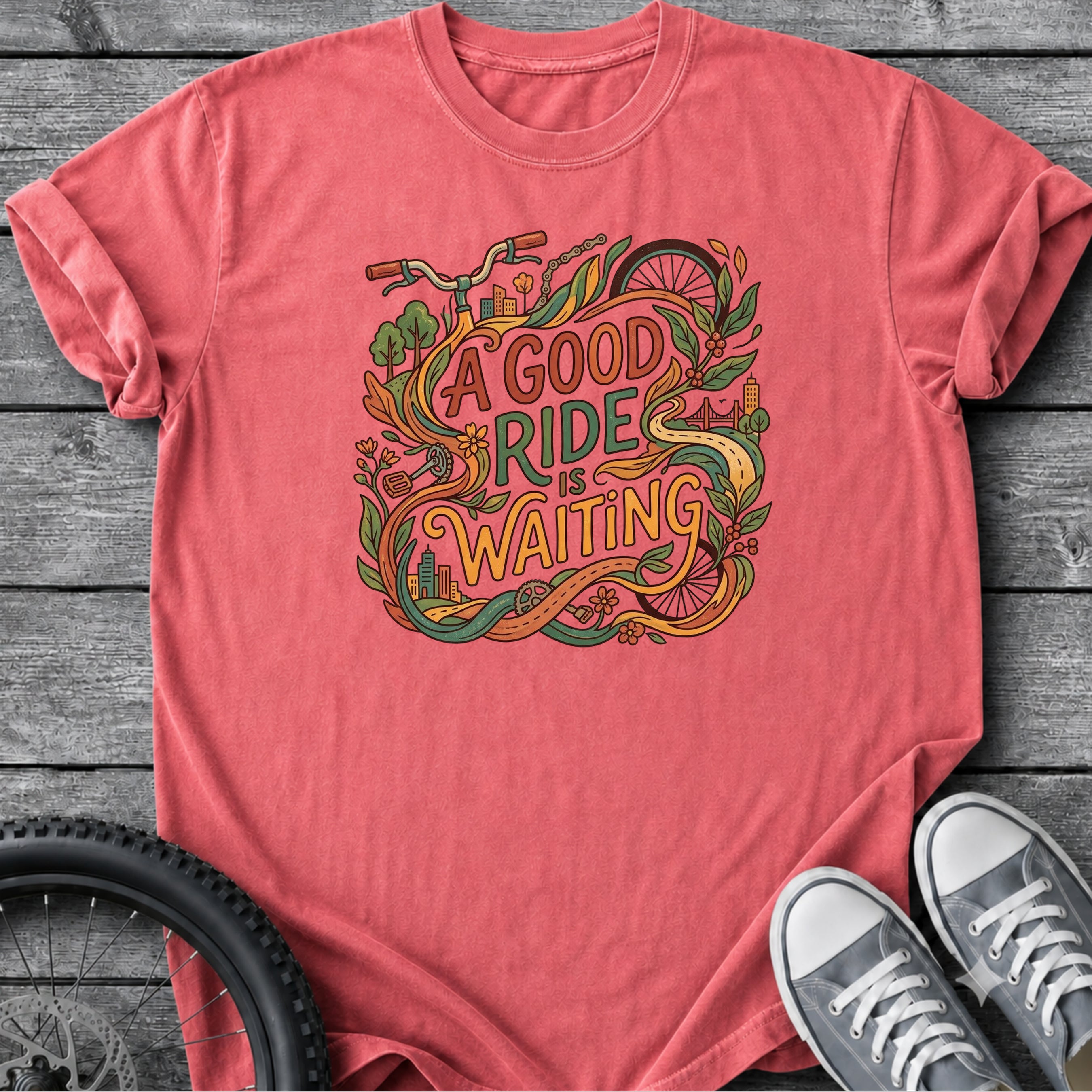 A Good Ride Waiting T-Shirt
